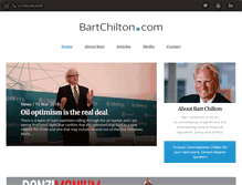 Tablet Screenshot of bartchilton.com